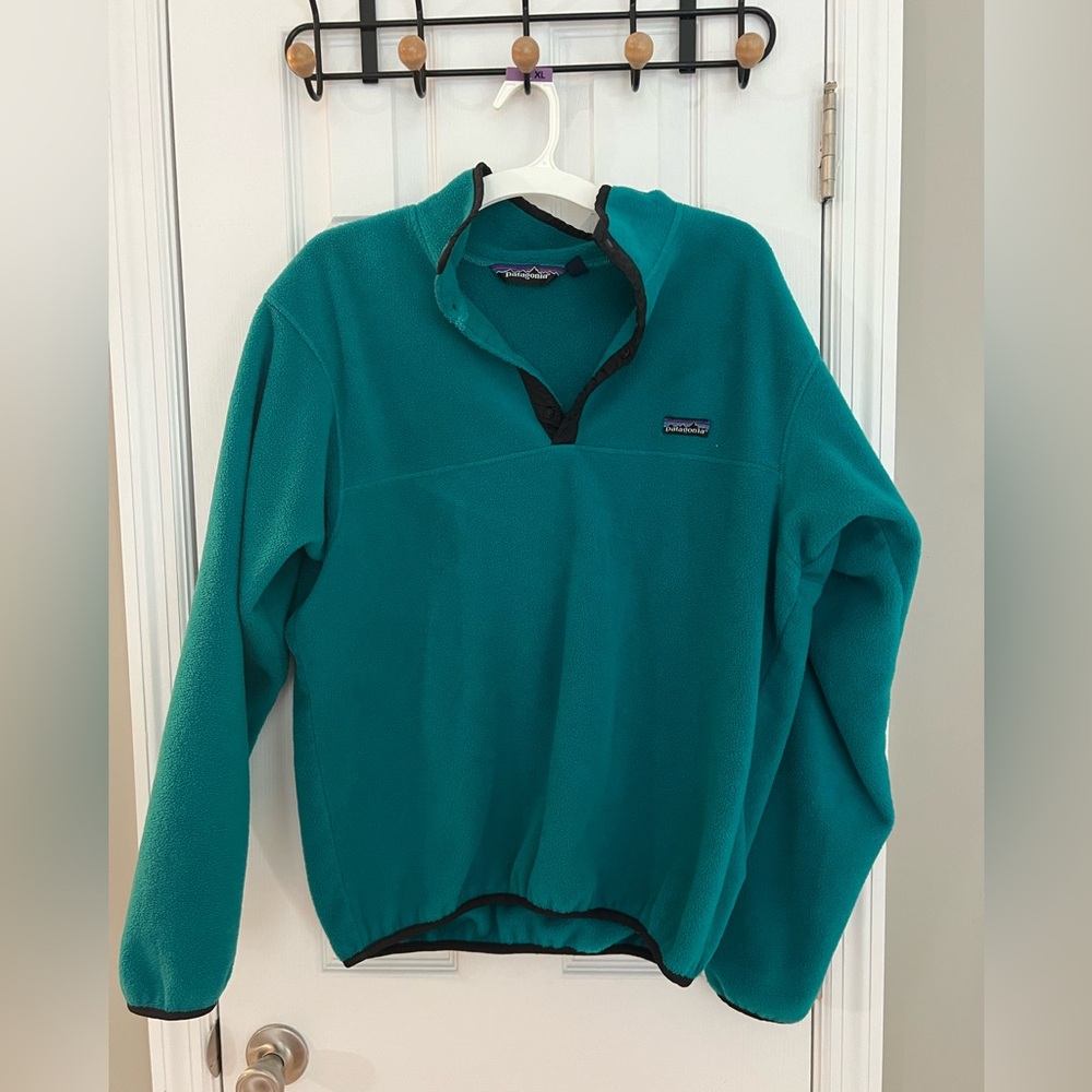 Patagonia Pullover Turquoise